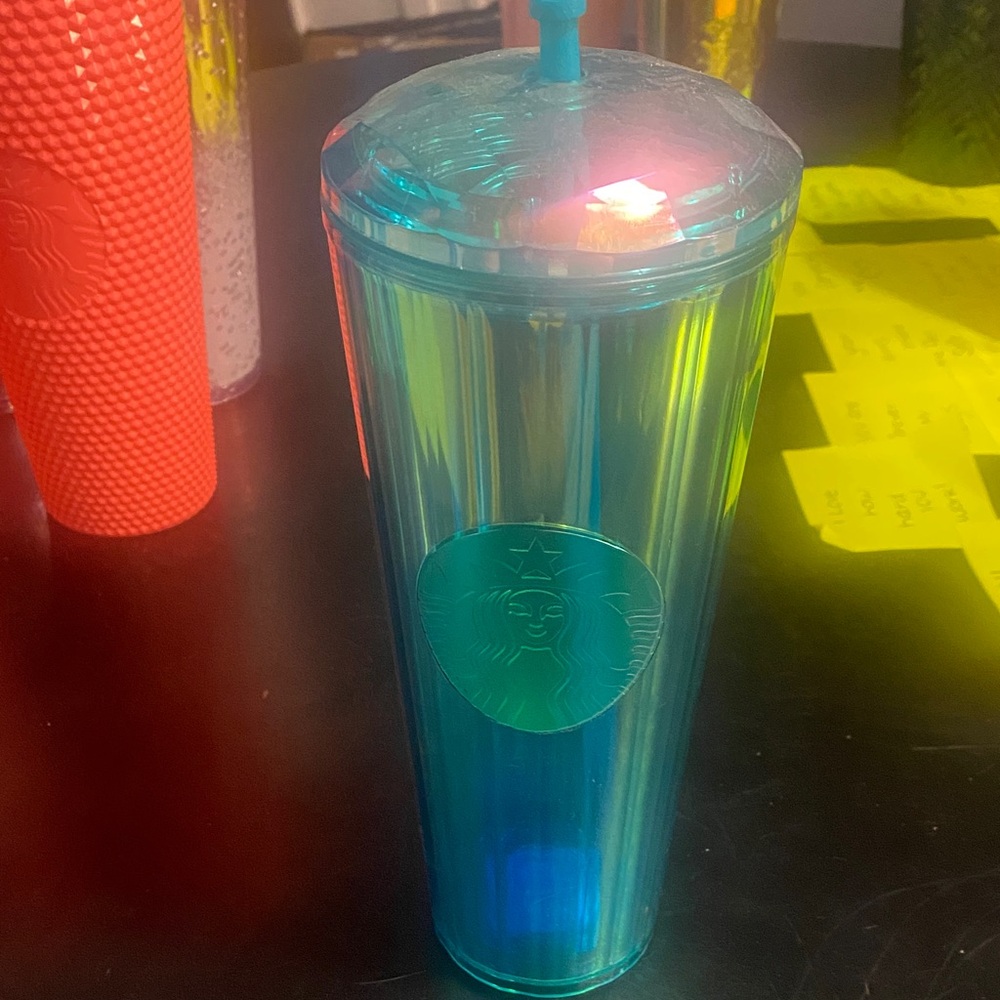 Starbucks Iridescent Blue Tumbler